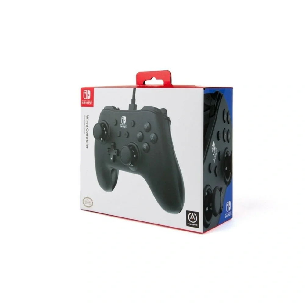 PowerA Wired Controller for Nintendo Switch - Black